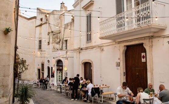 witte stadje Ostuni Puglia