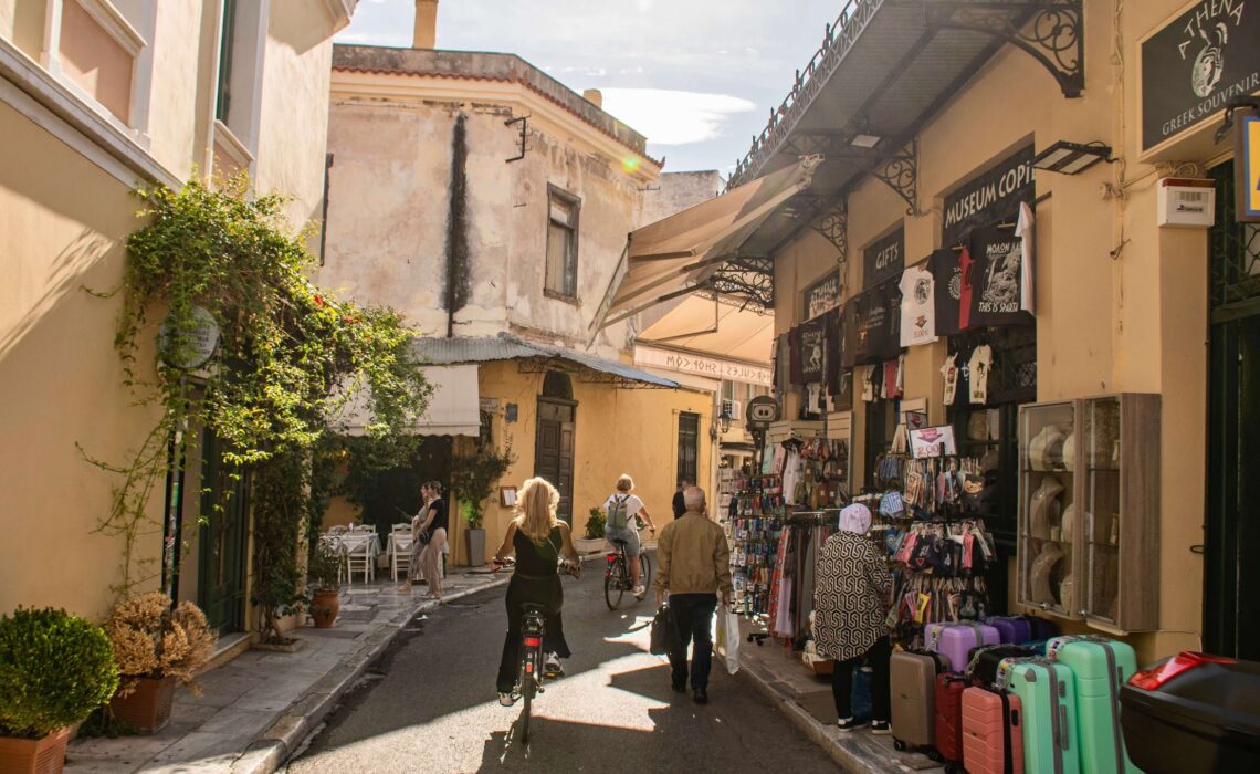 fietsen-in-athene